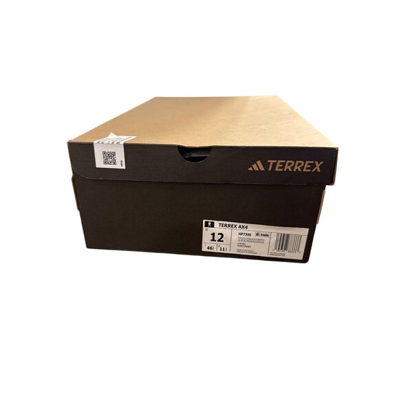 Adidas Terrex AX4 Mens Hiking Shoes Size 12 Olive/Black Lightweight All-Terrain - Picture 2 of 11